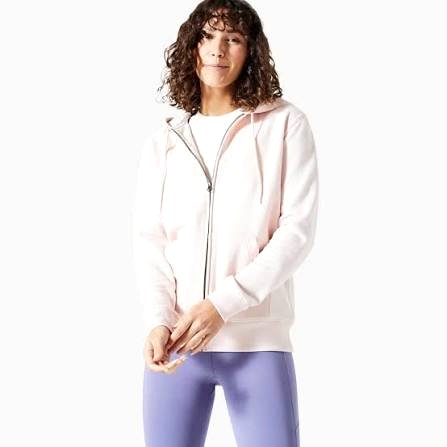 Decathlon 女裝健身外套 Pink Quartz