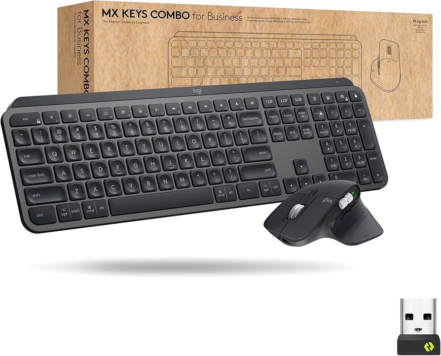 Logitech MX Keys + MX Master 3S 套裝 7折