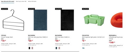Ikea Sale 70% off